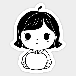 Applehead Sticker